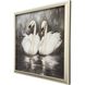 Ballet of the Swans Black and Brown and Gray and Neutral Framed Art, Propac
