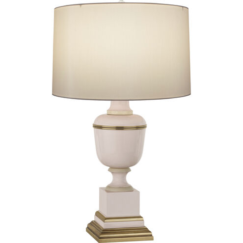 Annika 29.5 inch 150.00 watt Blush Table Lamp Portable Light in Cloud Cream Silk