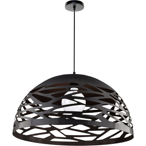 Coral LED 20 inch Black Pendant Ceiling Light