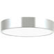 Plato LED 11 inch Chrome Flush Mount Ceiling Light