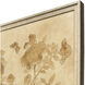 Chinoiserie on Gold II Brown and Beige and Metallic Framed Art, The Studio