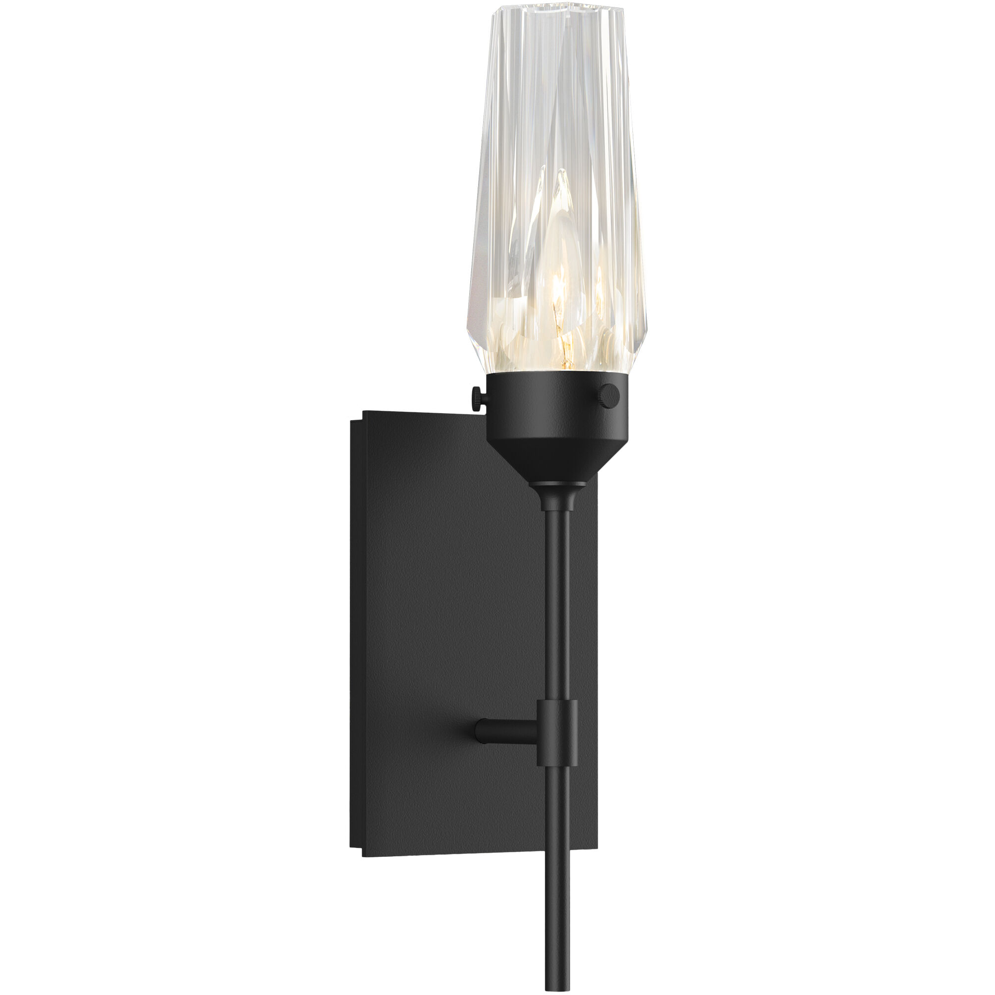Luma 1 Light 4.5 inch Black ADA Sconce Wall Light