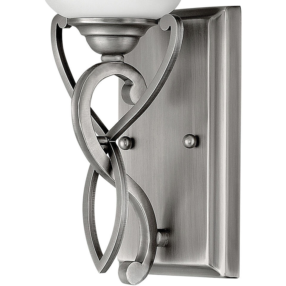 Brooke 1 Light 5.5 inch Antique Nickel Vanity Light Wall Light