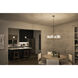 Winslow 6 Light Natural Brass Chandelier Ceiling Light, 1 Tier, Large