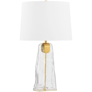 Midura 27.75 inch 15 watt Aged Brass Table Lamp Portable Light