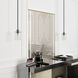 Munich 1 Light 5 inch Black Chrome Single Pendant Ceiling Light, Single