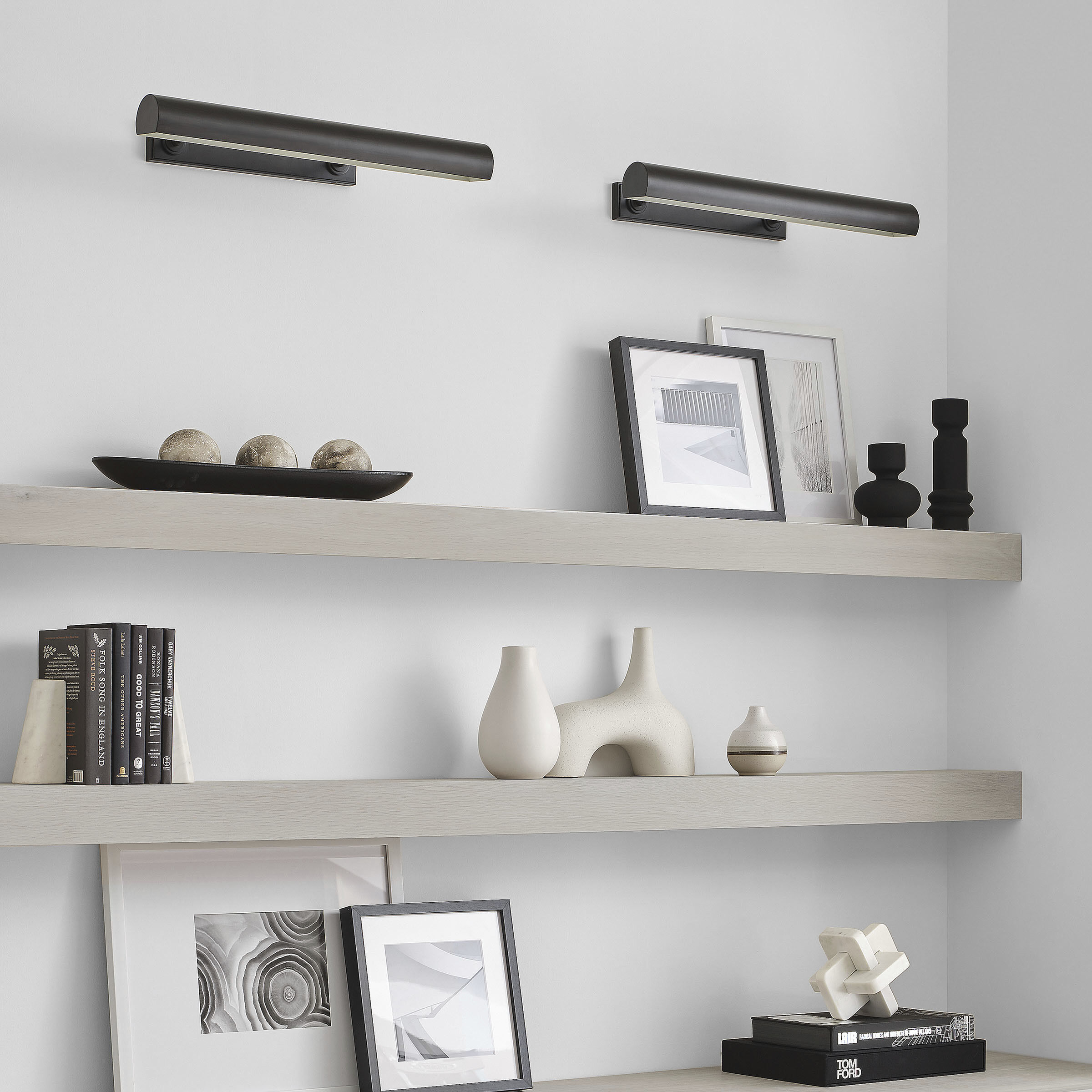 C&M by Chapman & Myers Kenyon 120 watt 24 inch Aged Iron Picture Light Wall Light