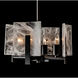 Arc 4 Light 13.5 inch Black Semi-Flush/Pendant Ceiling Light