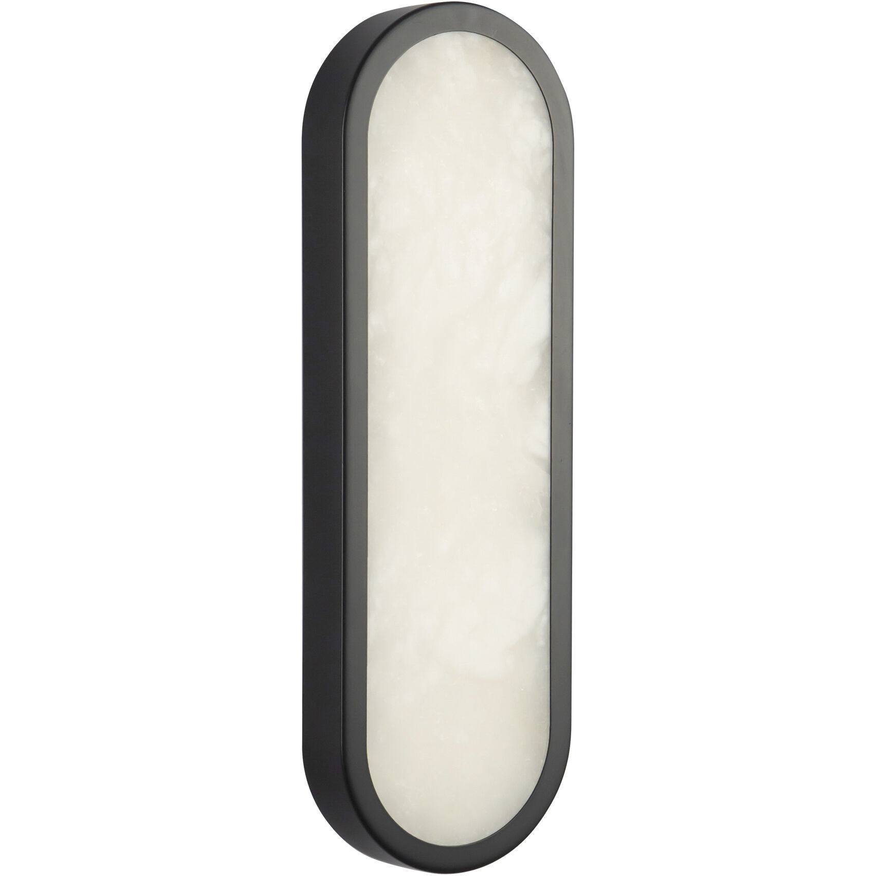 Alora Mood Evelyn 5.25 inch Matte Black and Alabaster Bath Vanity Light Wall Light