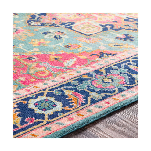 Kinsey 132 X 96 inch Teal Rug, Rectangle