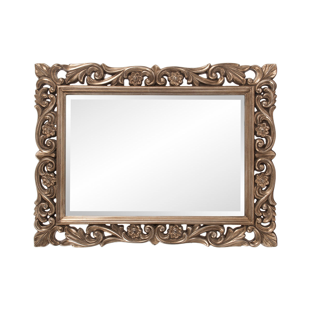 Chateau 42 X 31 inch French Pewter Wall Mirror