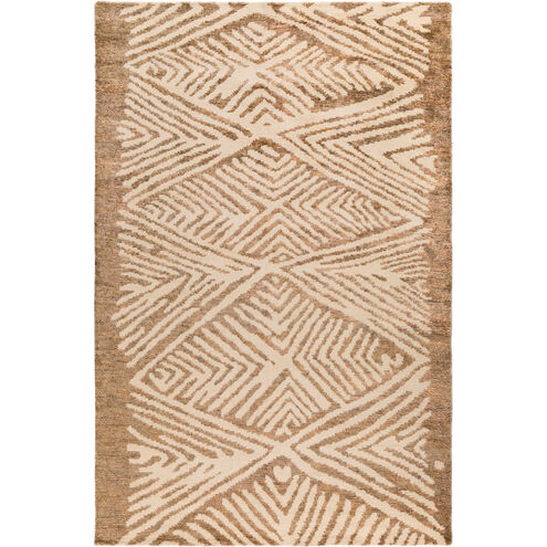 Orinocco 120 X 96 inch Yellow and Neutral Area Rug, Jute