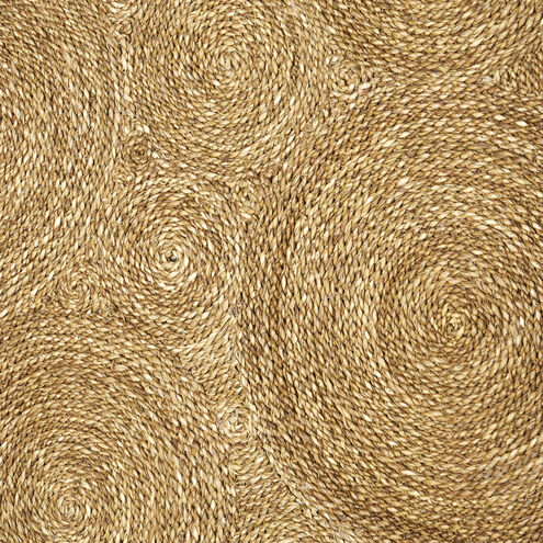 Sisal 76.25 inch Natural and Weathered Oak Screen, Marjorie Skouras Collection