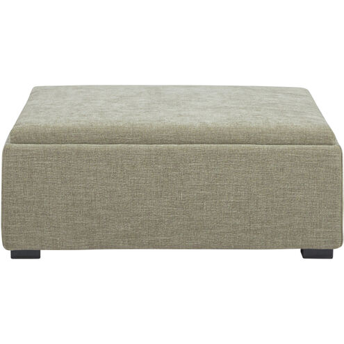 Montana 13.4 inch Green Storage Ottoman