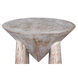 Kongo 24 X 22 inch Washed Distressed Mindi Side Table