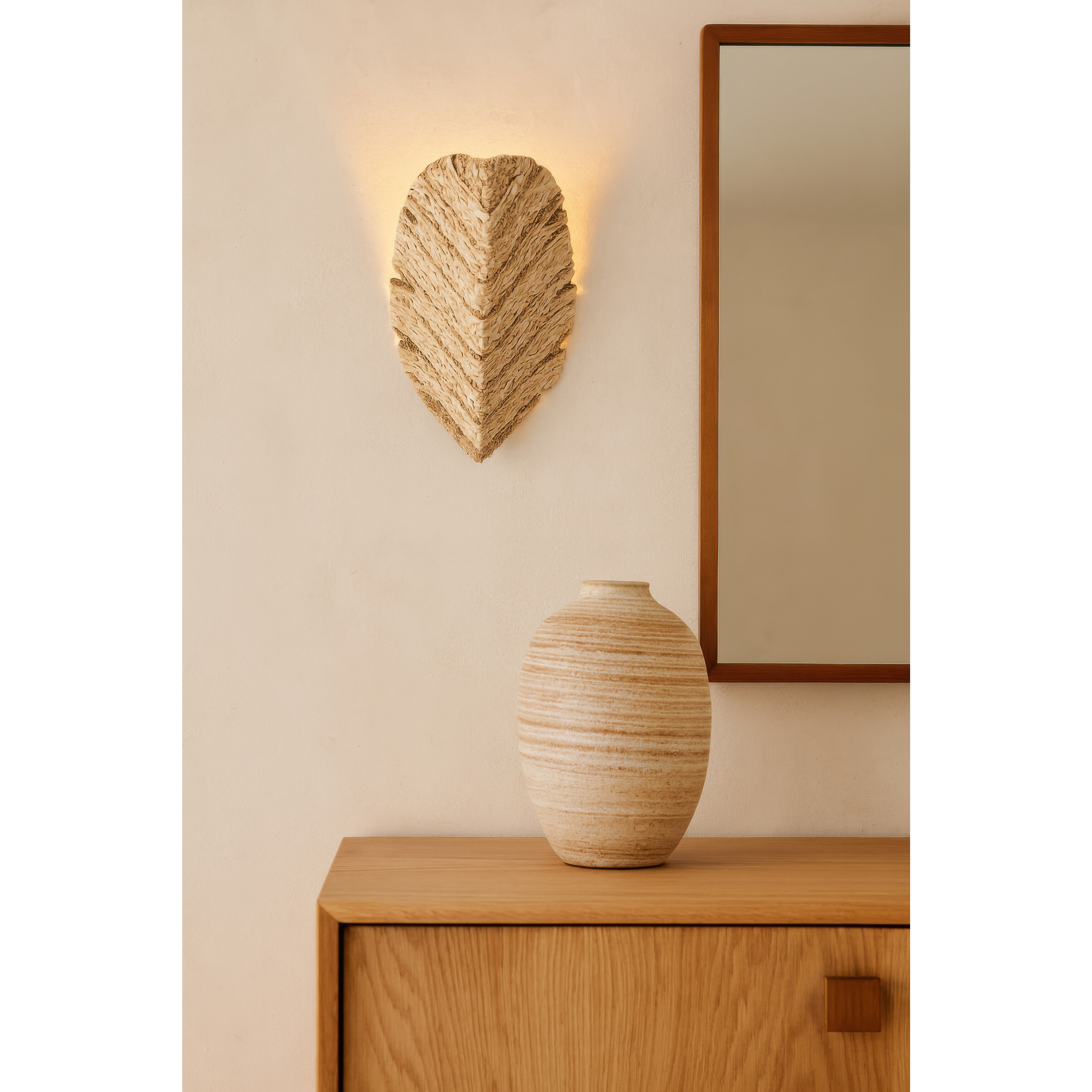 Banana Leaf 3 Light 12.25 inch French Gold with Natural Seagrass Wall Sconce Wall Light