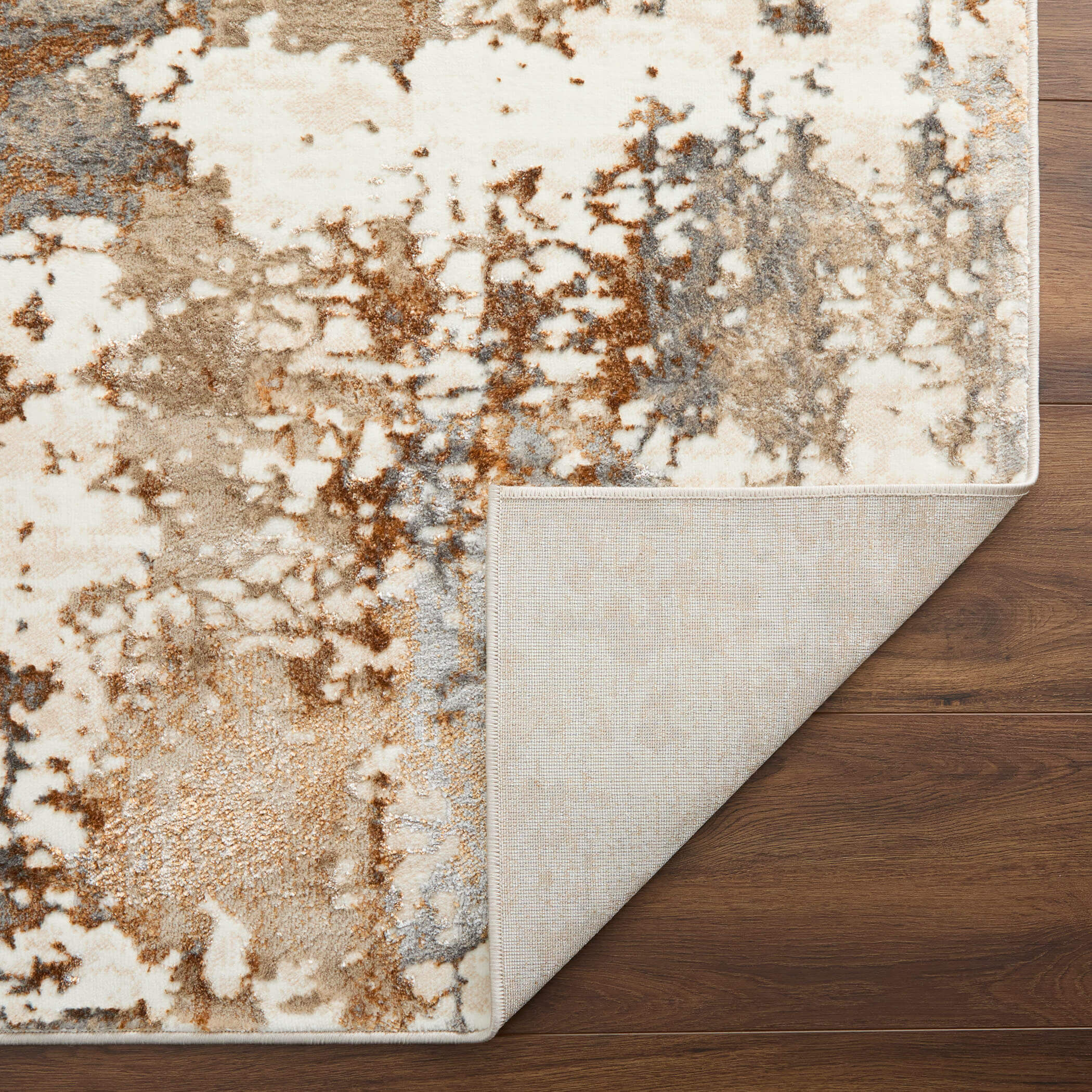 Melet 90 X 63 inch Mineral Tones Rug in 5 x 7