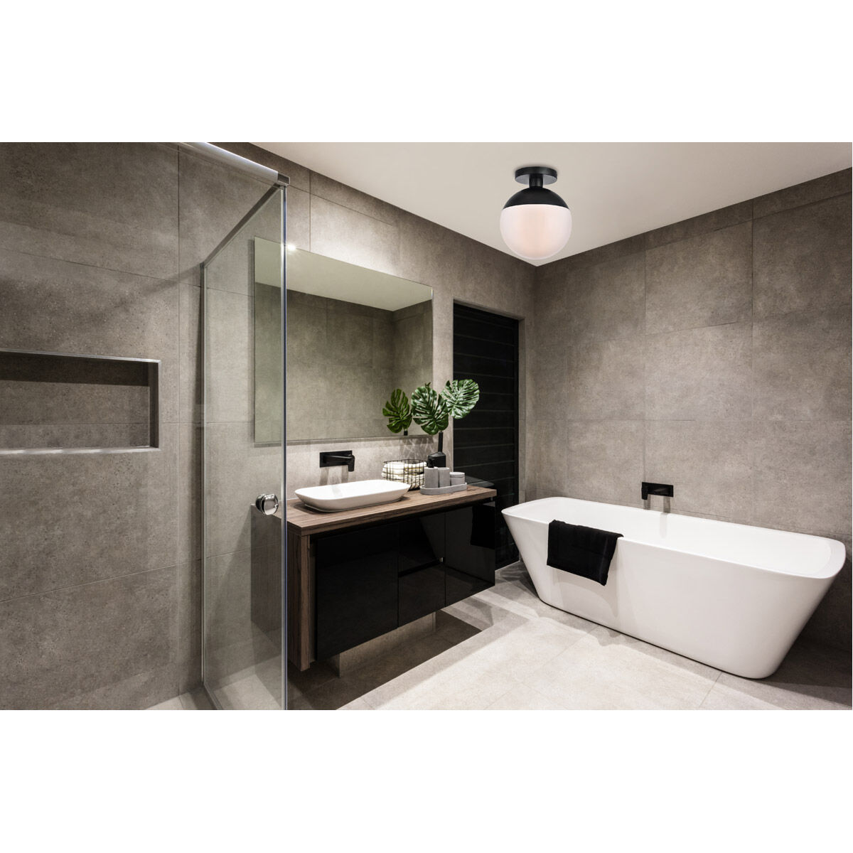 Bathroom oyster light deals