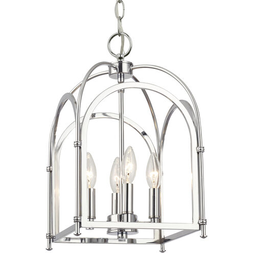 Dekalb 4 Light 10 inch Chrome Pendant Ceiling Light
