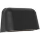 Mast Light 2 Light 5.24 inch Textured Black Exterior Wall Light
