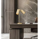 Lumina 23 inch 60 watt Modern Gold Table Lamp Portable Light