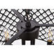 Elise 4 Light 17 inch Black Pendant Ceiling Light