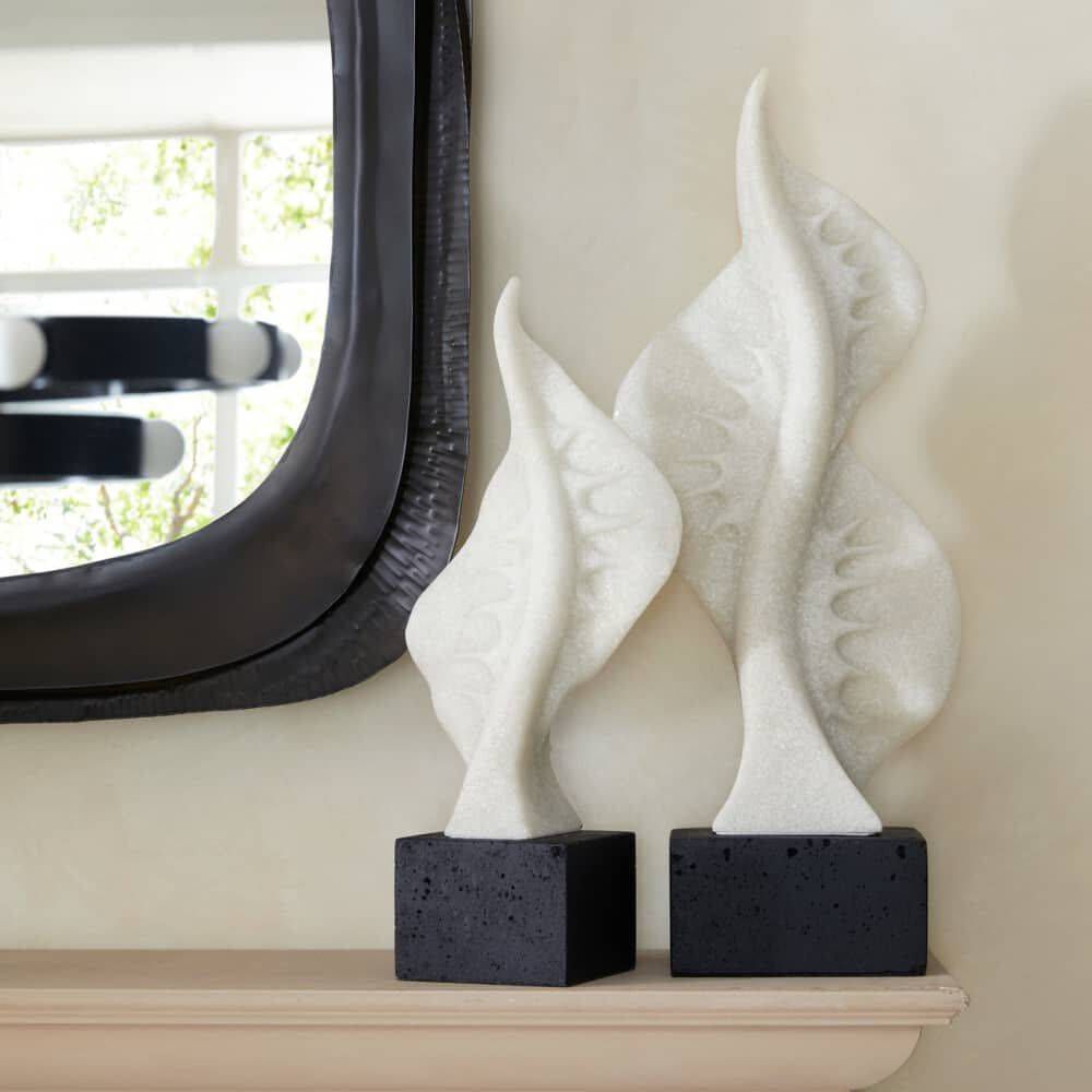 Hiro 15.5 X 8 inch Sculptures, Set of 2