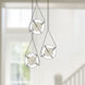 Aries LED 28 inch Chrome Chandelier Ceiling Light