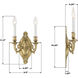 Milford Bath Wall Light