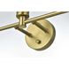 Gene 5 Light 47 inch Satin Gold Bath Sconce Wall Light