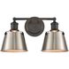 Holgate 2 Light 15 inch Charcoal Vanity Light Wall Light