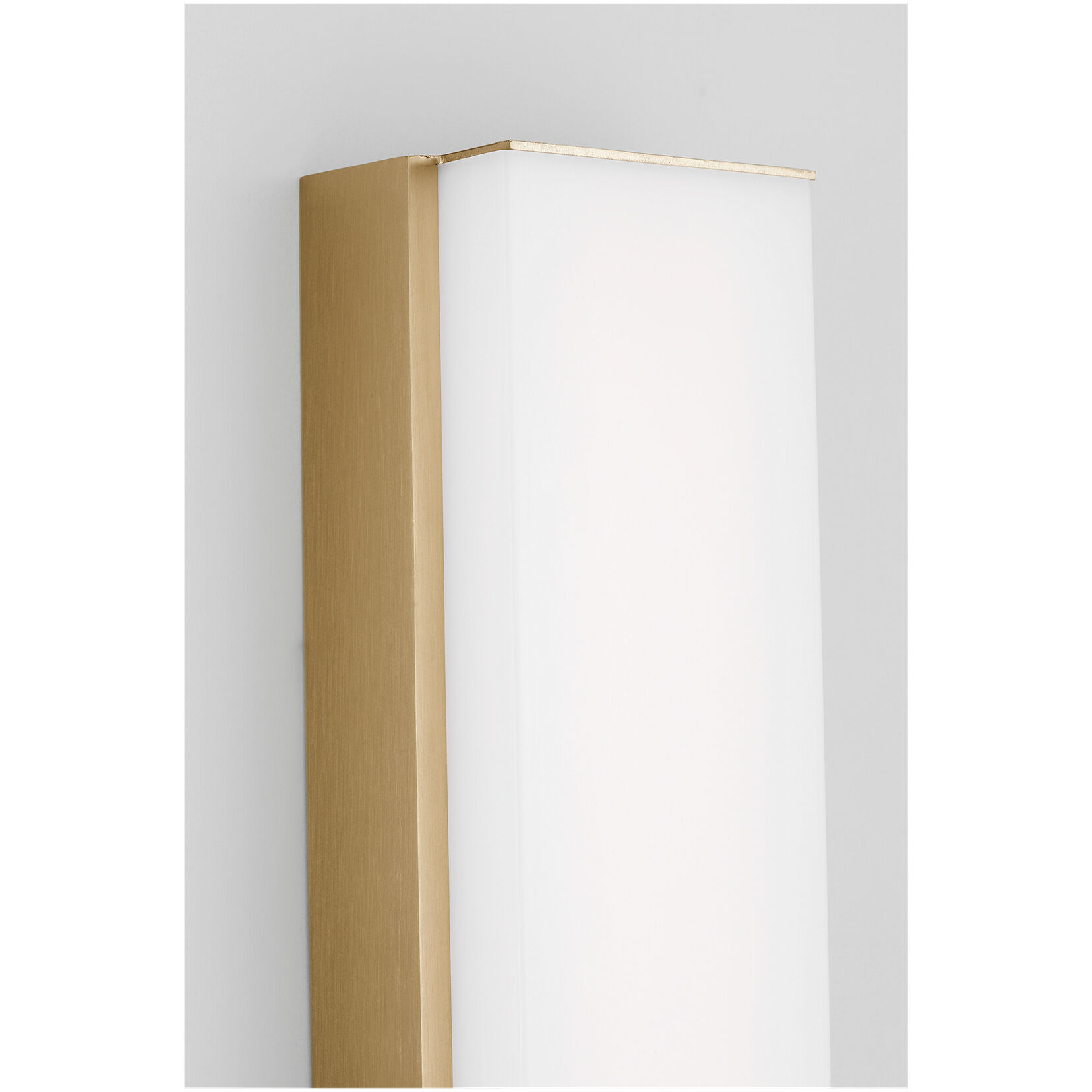 Panna LED 30 inch Satin Brass Vanity Light Wall Light