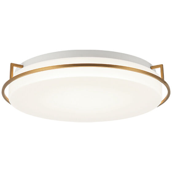 Brammerton Wall Sconce Wall Light in Aged Gold Brass