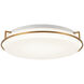 Brammerton Wall Sconce Wall Light in Aged Gold Brass