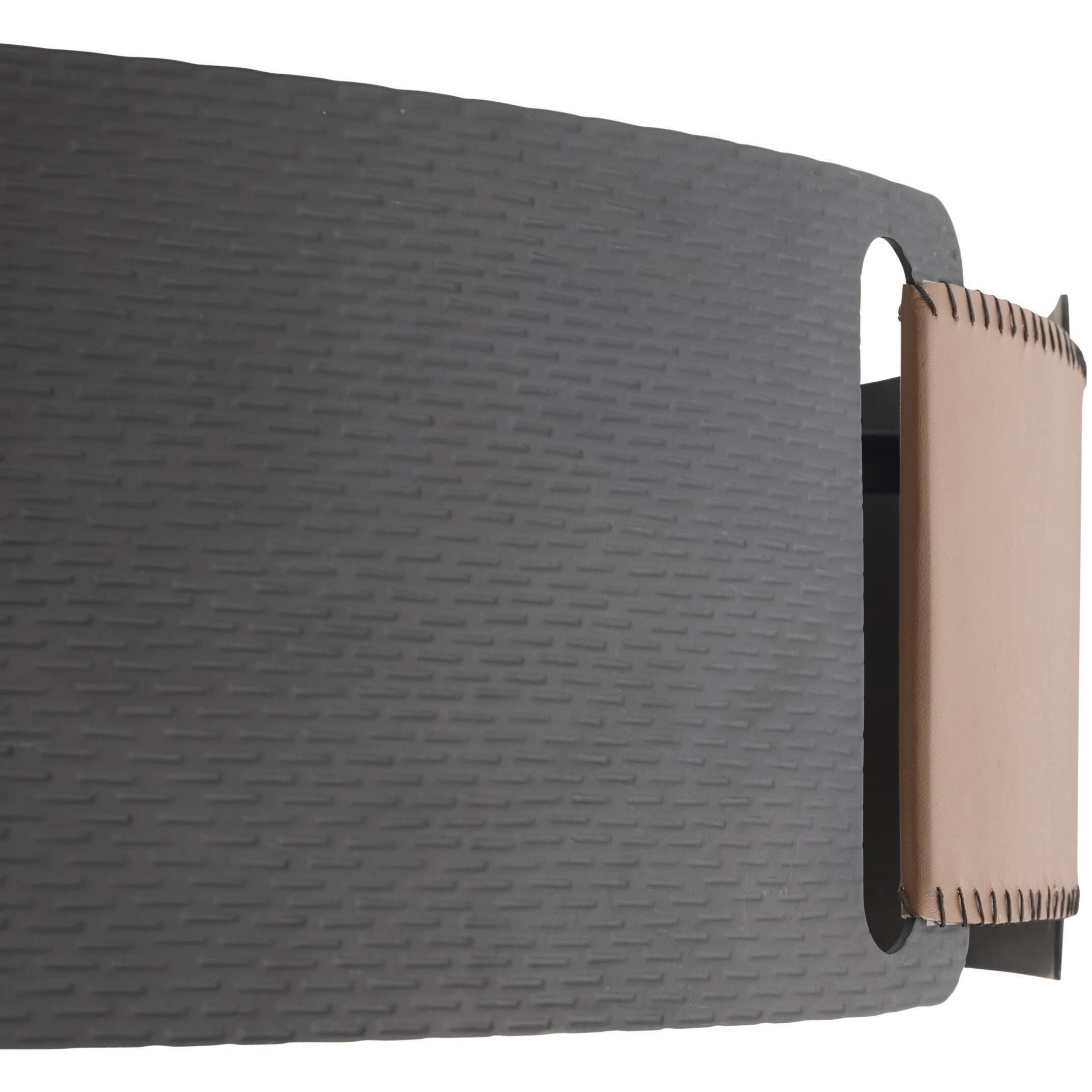 Ivan 5 Light 36.5 inch Brown and Blackened Iron Chandelier Ceiling Light