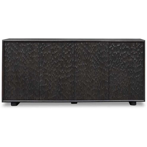 Stevenson Multi-Toned Ebony 4 Door Cabinet