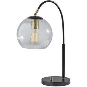 Edie 22 inch 40.00 watt Dark Bronze / Brass Accents Table Lamp Portable Light