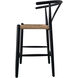 Ventana 38 inch Multicolor Counter Stool