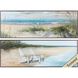 Waterside Collection 36 X 12 inch Non-Glass Framed Art
