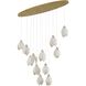 Canada 12 Light 12 inch Bronze Chandelier Ceiling Light