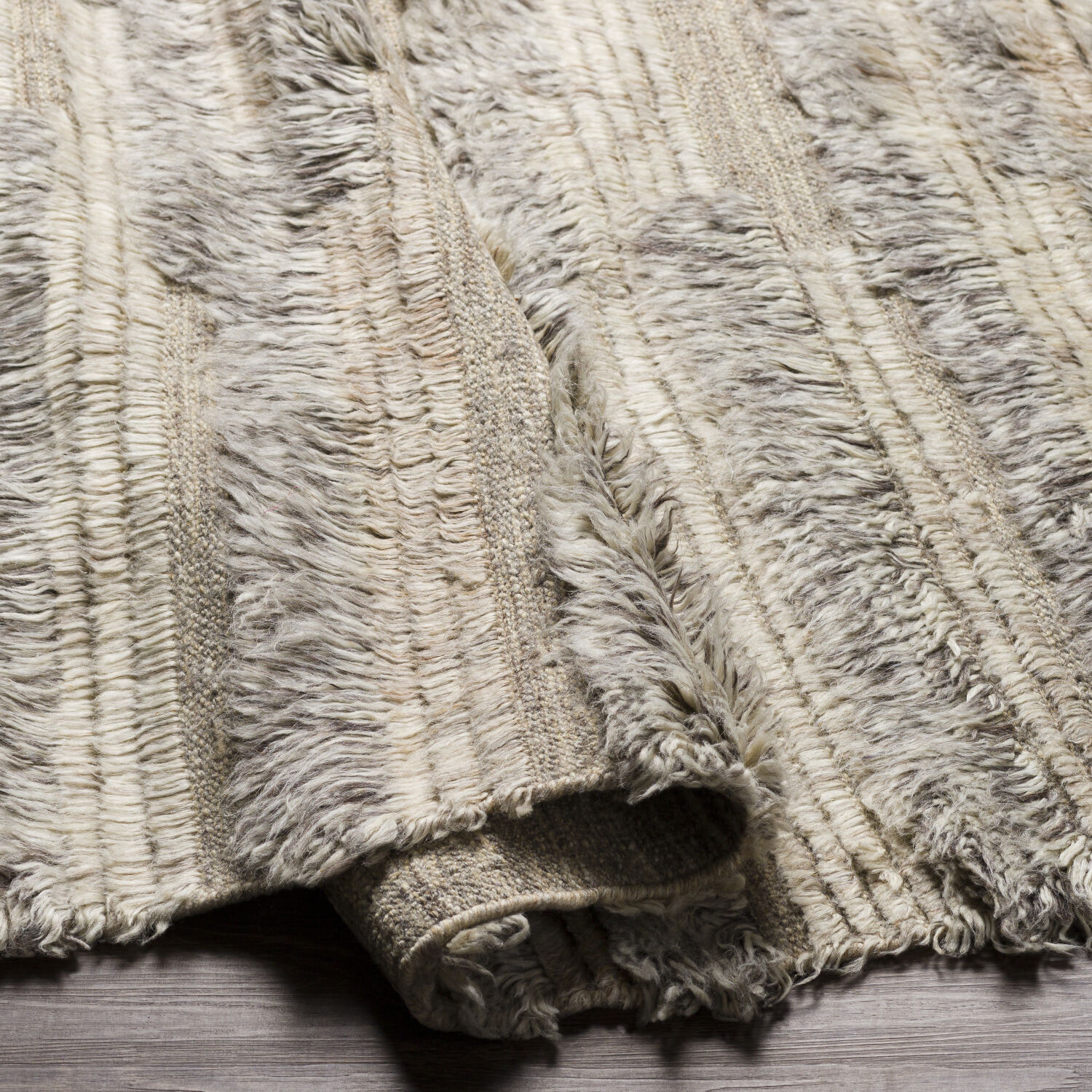 Sahara 120 X 96 inch Light Beige Rug in 8 x 10, Rectangle