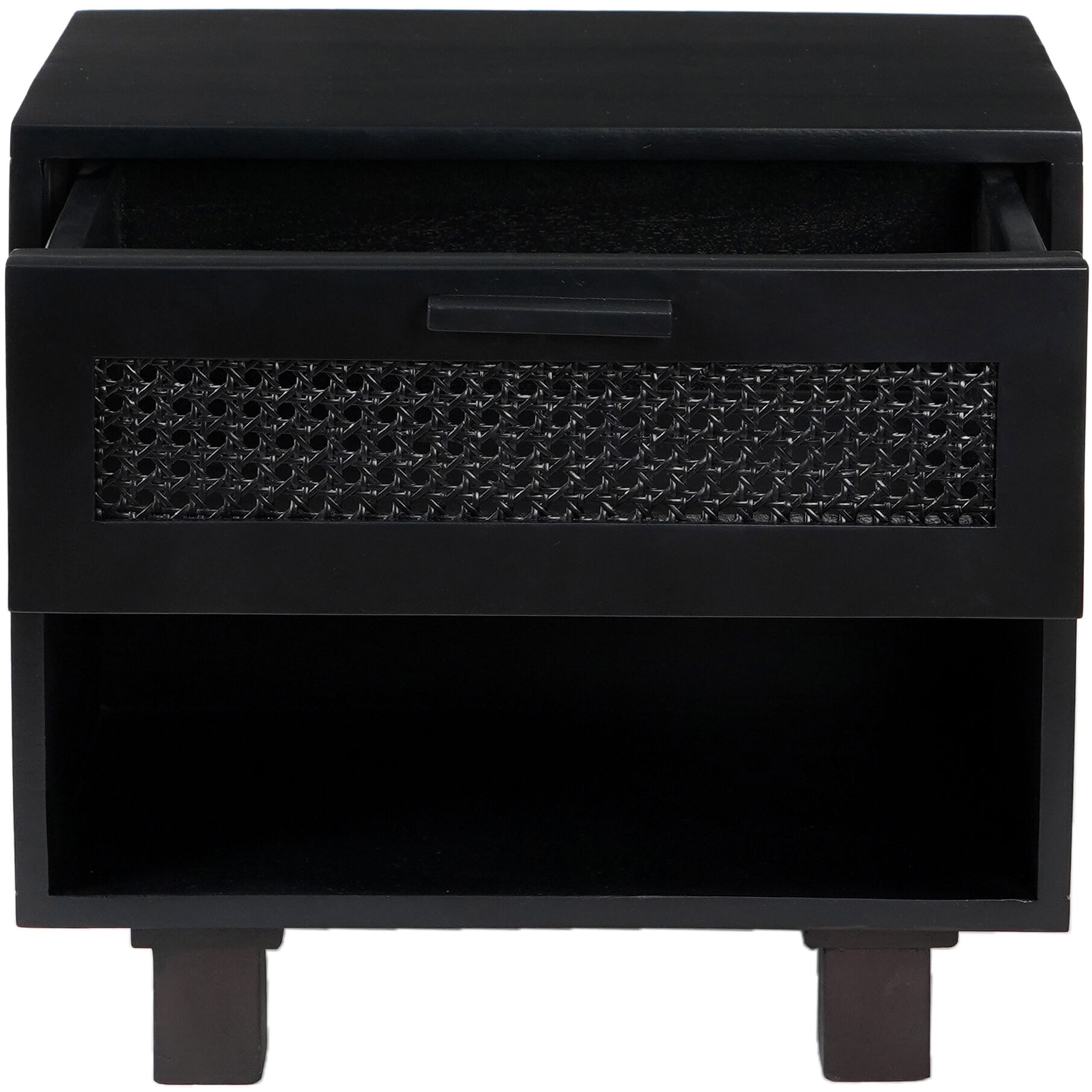 Ashton 19 X 17.5 inch Black Nightstand