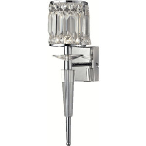 Evelyn 1 Light 5 inch Chrome Wall Sconce Wall Light
