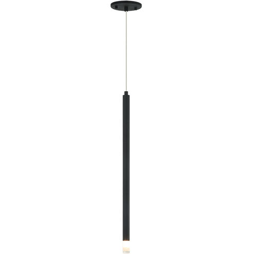 Reigndrop 1 Light 27.8 inch Matte Black Pendant Ceiling Light