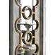 Henley 57.5 X 27.62 inch Antique White and Gold Mirror