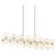 Nimbus 32 Light 12 inch Champagne Gold Pendant Ceiling Light