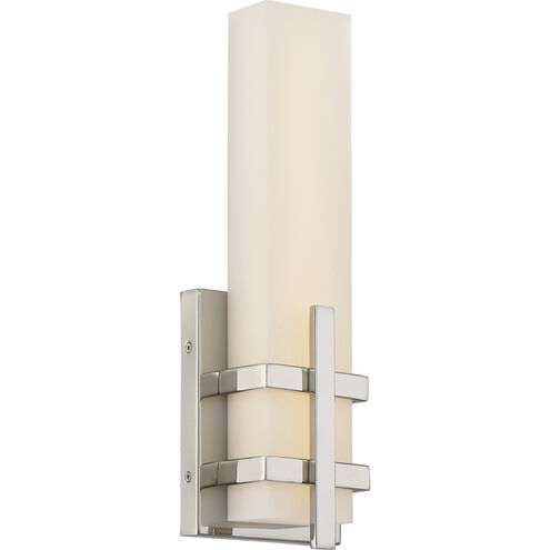 Grill LED 4 inch Polished Nickel ADA Wall Sconce Wall Light