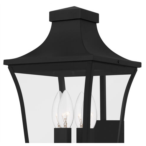 Quentin 4 Light 20 inch Earth Black Outdoor Wall Lantern, Large