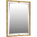 Quoizel Reflections 32 X 24 inch Weathered Brass Mirror