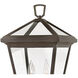 Estate Series Alford Place LED 20 inch Oil Rubbed Bronze Outdoor Post Mount Lantern